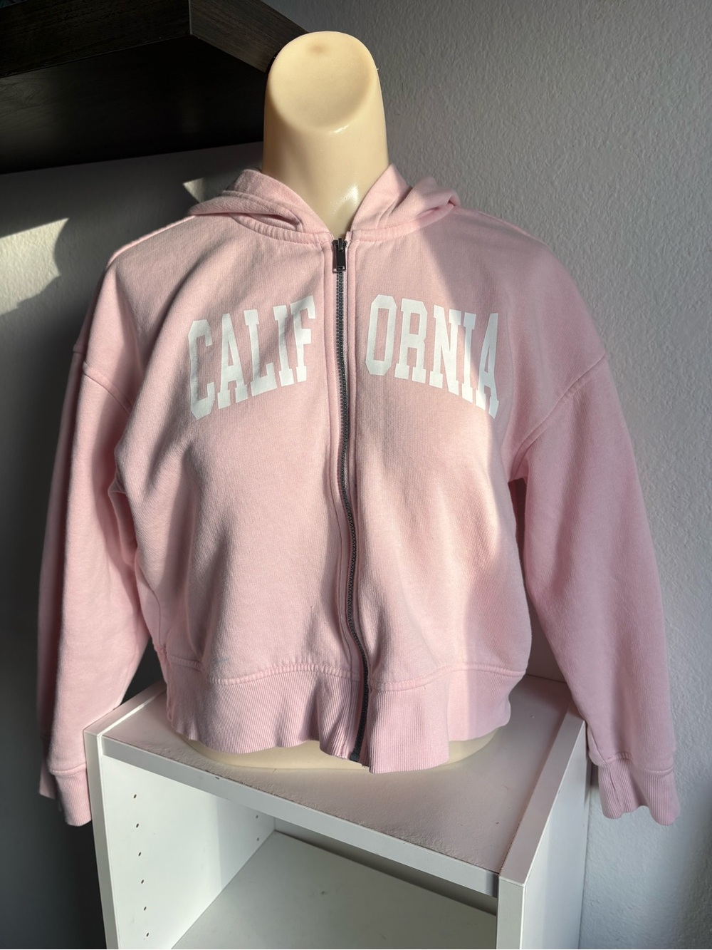 Old Navy Light Pink Kids' Hooded Jacket
